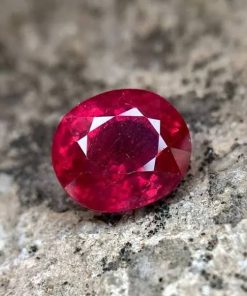 Đá Ruby cabochon huyết kính 6,74ct – Natural Blood red Ruby – IRRC83 26238674